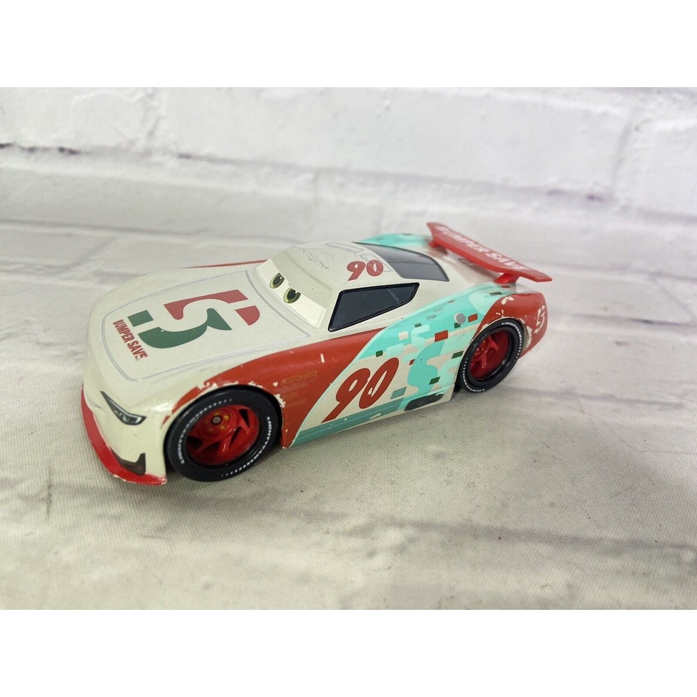 Disney Pixar Cars Paul Conrev 4in Die-Cast Pullback Car Toy Racecar Mattel